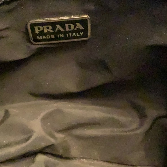Prada Black Tessuto Nylon drawstring Clutch Bag - Picture 7 of 10